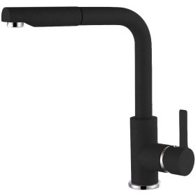 ELLECI C02 csaptelep kihúzható fejjel, nero G40