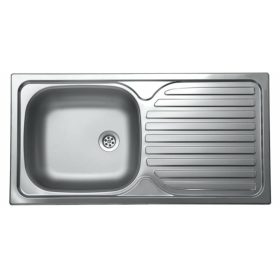   Livinox Egymedencés csepptálcás mosogató 86x43,5 1 1/2", natúr