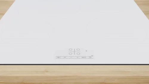 Bosch PIF612BB1E Indukciós üvegkerámia főzőlap - Serie6 - Fehér - 60cm - Keret nélküli kivitel - 4 indukciós főzőzóna, 7,4kW