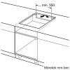 Bosch PIF612BB1E Indukciós üvegkerámia főzőlap - Serie6 - Fehér - 60cm - Keret nélküli kivitel - 4 indukciós főzőzóna, 7,4kW