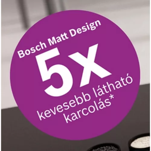 Bosch PIF61ABB5E beépíthető indukciós főzőlap, matt fekete, 60 cm, TouchSelect, QuickStart, ReStart, Timer, 2 fázisra köthető, 7.4 kW
