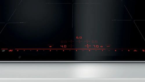 Bosch PIV975DC1E Beépíthető Indukciós főzőlap Fém keretes,11100 W,Érintőszenzoros,Gyerekzár,3 fázisra köthető