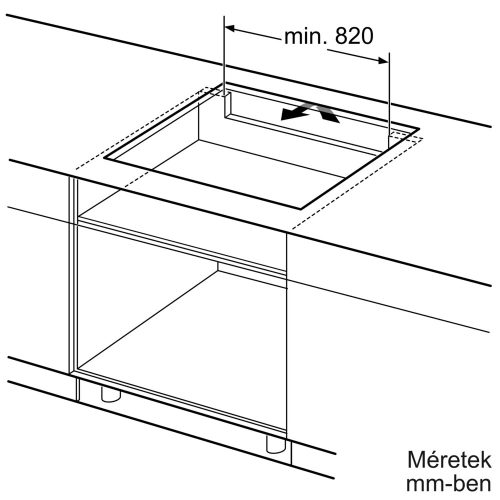 Bosch PIV975DC1E Beépíthető Indukciós főzőlap Fém keretes,11100 W,Érintőszenzoros,Gyerekzár,3 fázisra köthető