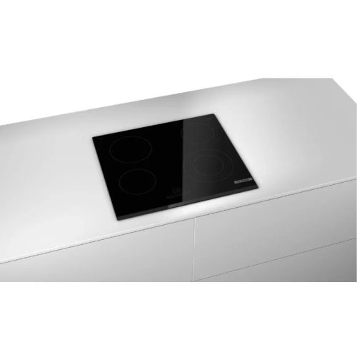 Bosch PKF631BB2E Beépíthető kerámia főzőlap keret nélkül, fekete, 60 cm, 6600 W, érintőszenzoros, gyerekzár, 