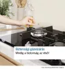 Bosch PNH6B6K40 Gázfőzőlap, 60 cm - fekete edzett üveglap - Serie4 - 60cm - 4 gázégő - WOK égő