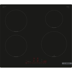   Bosch PUE611HC1E beépíthető indukciós főzőlap, 60cm, DirectSelect, Timer, QuickStart, PerfectFry, kizárólag 1 fázisra köthető 4,6kW (2 év garancia)