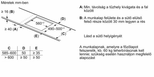 BOSCH PVQ61CHB1E Beépíthető indukciós főzőlap, Matt Design felület (karcálló), Serie6, 60cm