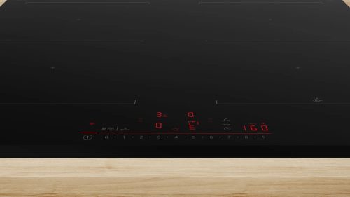 Bosch PVQ631HC1E Beépíthető Indukciós főzőlap, 7400 W, Érintőszenzoros, Gyerekzár, Booster funkció, 2 fázisra köthető