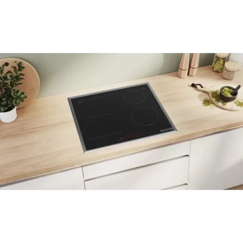 Bosch PVS645HB1E beépíthető indukciós főzőlap, 60cm, CombiZone, DirectSelect, Timer, QuickStart, 6.9kW (2 év garancia)