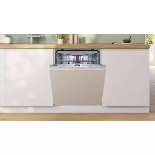 Bosch SMH4HVX00E beépíthető mosogatógép, 60 cm, 14 teríték, D energiaosztály, Expressz program, VarioSpeed, VarioDrawer, InfoLight, AquaStop, 46 dB(A)