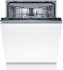 Bosch SMV2HVX02E Beépíthető mosogatógép, 14 teríték, 9 L fogyasztás, 5 program, 46 db zajszint, D energiaosztály, Felső evőeszköztartó tálca, 60 cm