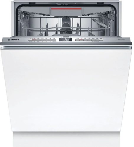 Bosch SMV4EVX00E Beépíthető mosogatógép, bútorlap nélkül 14 teríték, 9 L fogyasztás, 6 program, 44 db zajszint, C energiaosztály, Felső evőeszköztartó tálca, 60 cm, Digit. kijelző