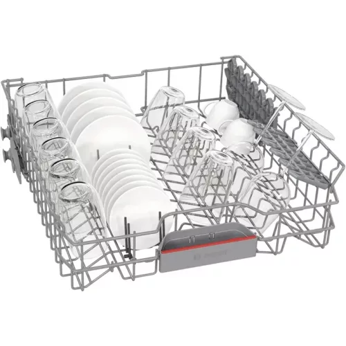 Bosch SMV4HVX14E teljesen beépíthető mosogatógép VarioDrawer felső kosár Serie4, 14 teríték, C, 6 program, 6 opció, LED kijelző VarioFlex kosárrendszer, VarioDrawer, 9 l, 42 dB(A)