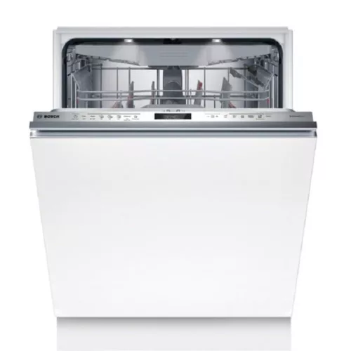Bosch SMV6ECX20E beépíthető mosogatógép, 60cm, 14 teríték, Extra szárítás, WIFI, VarioDrawer, MaxFlex kosarak, TimeLight padlófény, 42dB(A)
