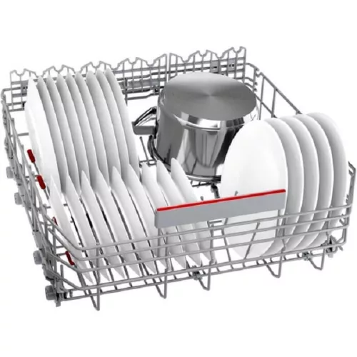 Bosch SMV6ECX20E beépíthető mosogatógép, 60cm, 14 teríték, Extra szárítás, WIFI, VarioDrawer, MaxFlex kosarak, TimeLight padlófény, 42dB(A)
