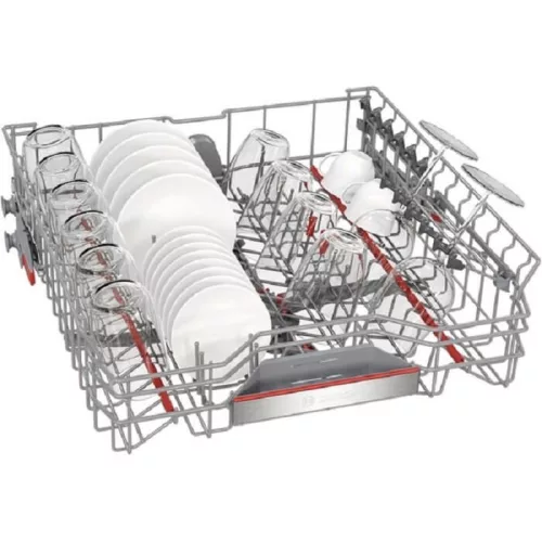 Bosch SMV6ECX20E beépíthető mosogatógép, 60cm, 14 teríték, Extra szárítás, WIFI, VarioDrawer, MaxFlex kosarak, TimeLight padlófény, 42dB(A)