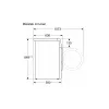 Bosch WGG244F9BY Elöltöltős mosógép - i-DOS automatikus adagolás - IronAssist gőzprogram - 9 kg - A energiaosztály - 1400 ford/perc