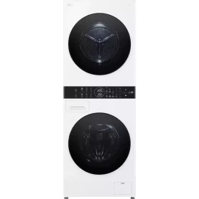   LG WT1210WWF WashTower™ Mosó-szárítógép, 12/10 kg, max. 1400 ford./perc, Steam™, TurboWash™360, Automatikus kondenzátortisztítás