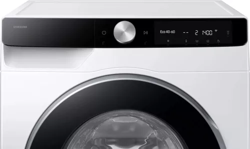 Samsung WW90DG6U85LKU4 Elöltöltős mosógép AI energia üzemmóddal 9 kg, 1400 fordulat, fehér, A/B energia