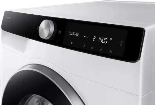 Samsung WW90DG6U85LKU4 Elöltöltős mosógép AI energia üzemmóddal 9 kg, 1400 fordulat, fehér, A/B energia