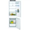 Bosch KIV86VSE0 beépíthető kombinált hűtőszekrény, 177,5 cm, 183 l/84 l, LowFrost, elektronikus vezérlés, AirFlow, VitaFresh, gyorsfagyasztás